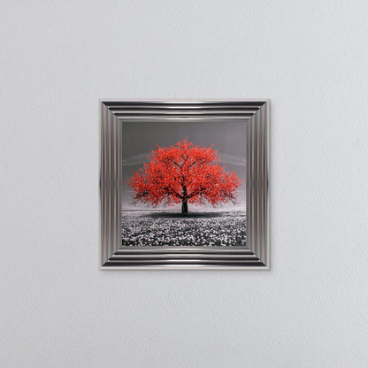 Red Cherry Tree Framed Wall Art