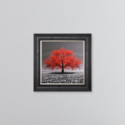Red Cherry Tree Framed Wall Art
