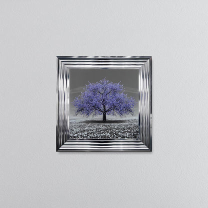 Very Peri Cherry Tree Framed Wall Art