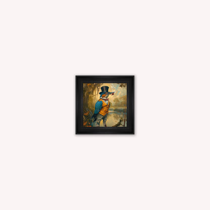 Gentrified Country Kingfisher Framed Wall Art