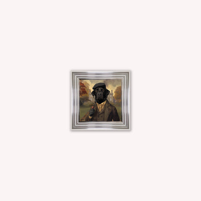 Gentrified Country Labrador Framed Wall Art