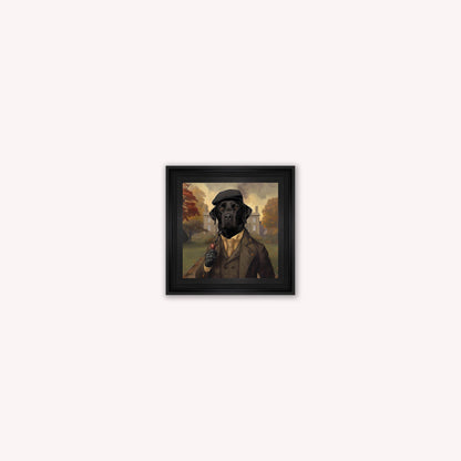 Gentrified Country Labrador Framed Wall Art