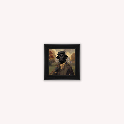 Gentrified Country Labrador Framed Wall Art