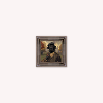 Gentrified Country Labrador Framed Wall Art