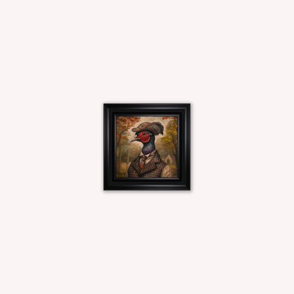 Gentrified Country Pheasant Framed Wall Art