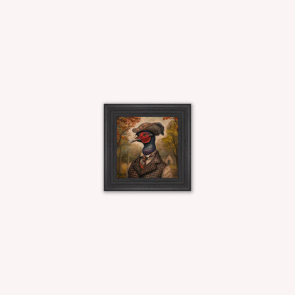 Gentrified Country Pheasant Framed Wall Art