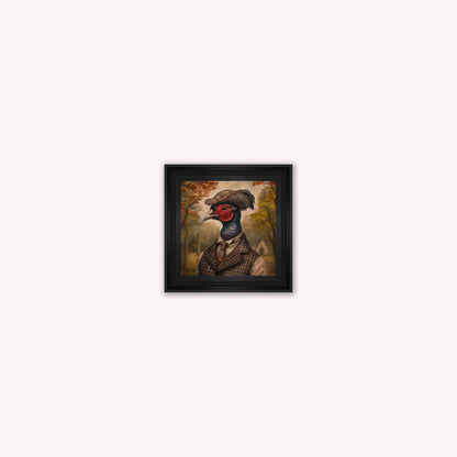 Gentrified Country Pheasant Framed Wall Art