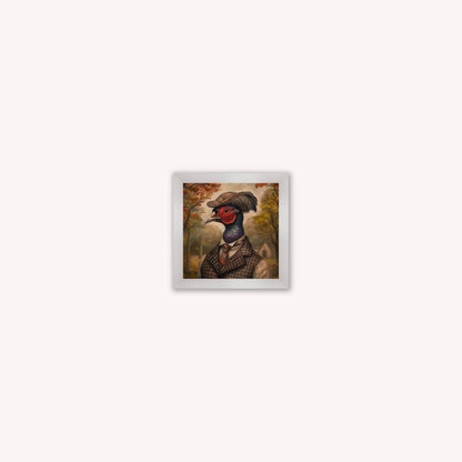 Gentrified Country Pheasant Framed Wall Art