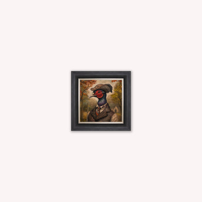 Gentrified Country Pheasant Framed Wall Art