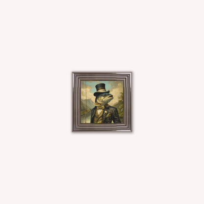 Gentrified Country Trout Framed Wall Art