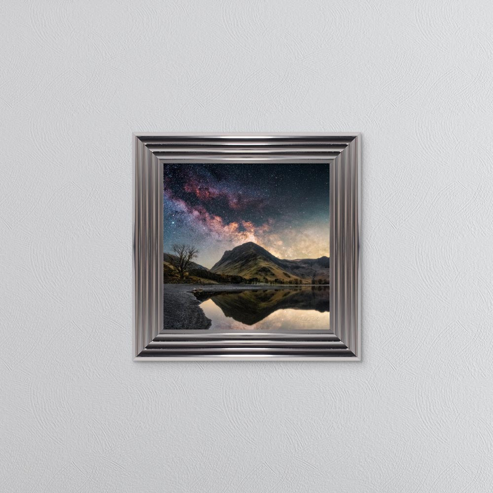 Buttermere Shore Milky Way Framed Wall Art