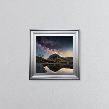 Buttermere Shore Milky Way Framed Wall Art