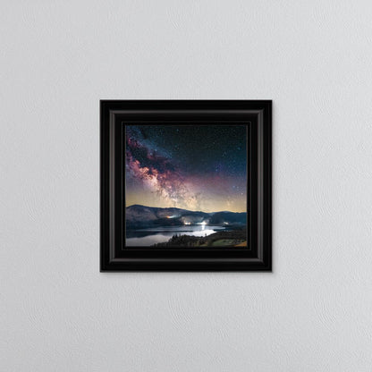 Derwentwater Milky Way Framed Wall Art