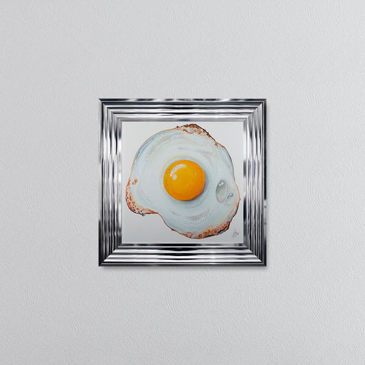 Fried Egg Framed Wall Art