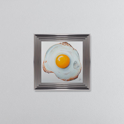Fried Egg Framed Wall Art