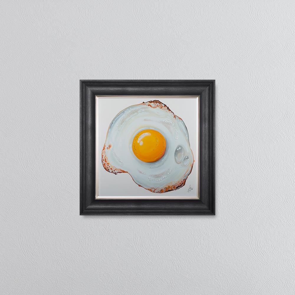 Fried Egg Framed Wall Art