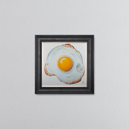 Fried Egg Framed Wall Art