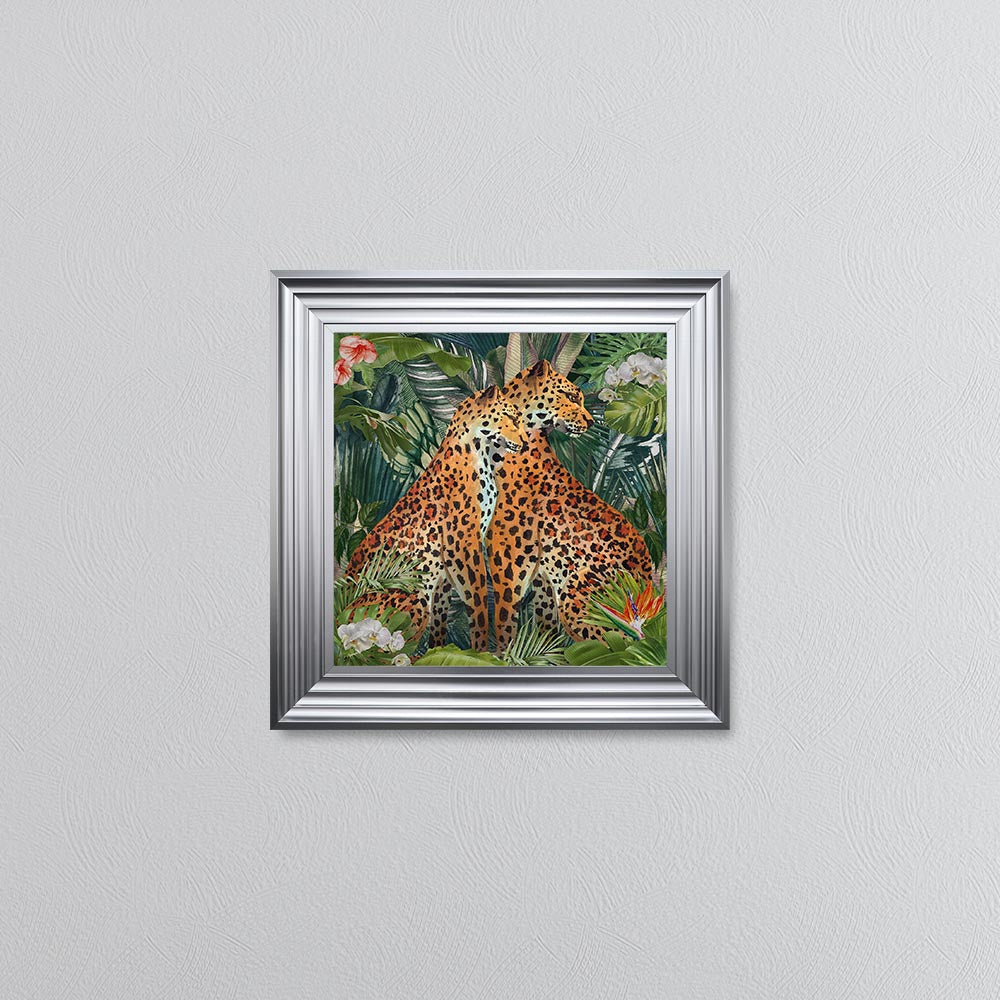 Jungle Love Cheetah Framed Wall Art