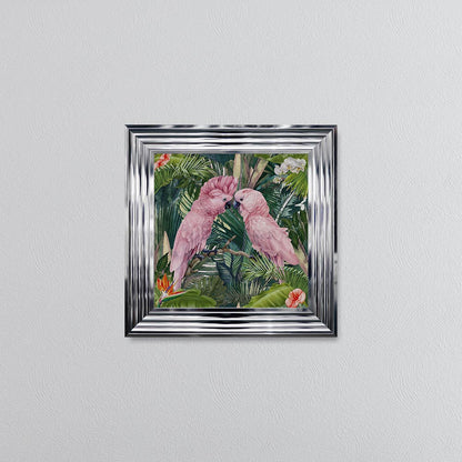 Jungle Love Cockatoo Framed Wall Art