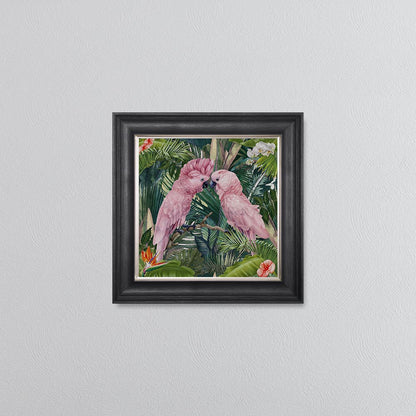 Jungle Love Cockatoo Framed Wall Art