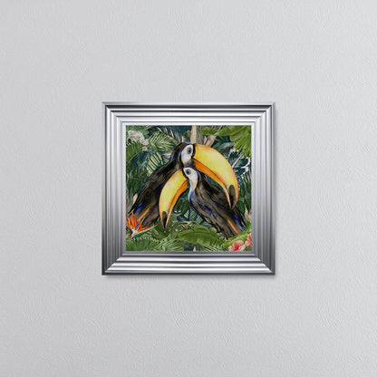 Jungle Love Toucan Framed Wall Art