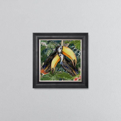 Jungle Love Toucan Framed Wall Art