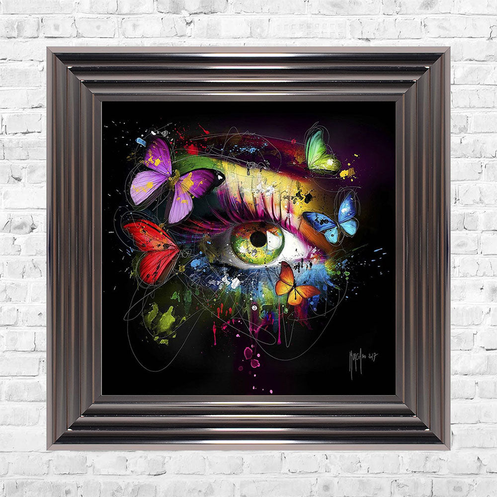 Butterfly Eye Framed Wall Art