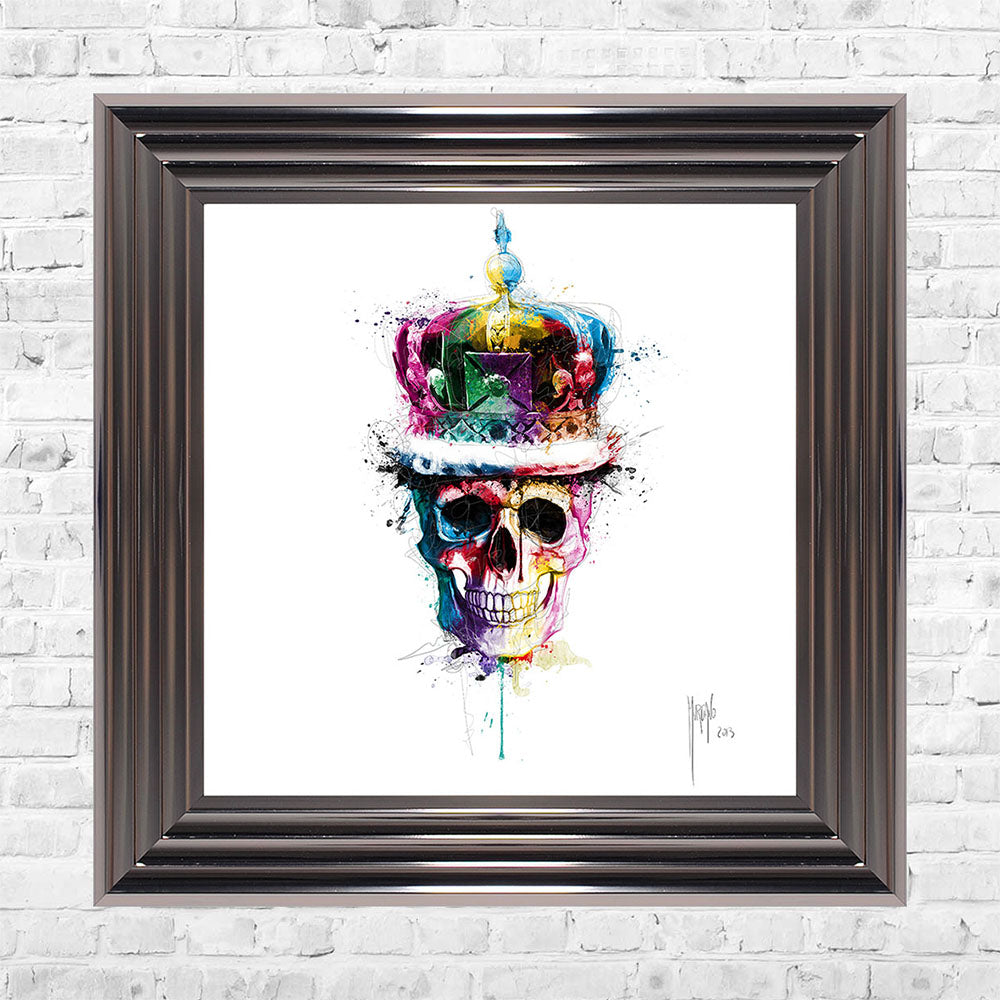 God Save The Queen Framed Wall Art