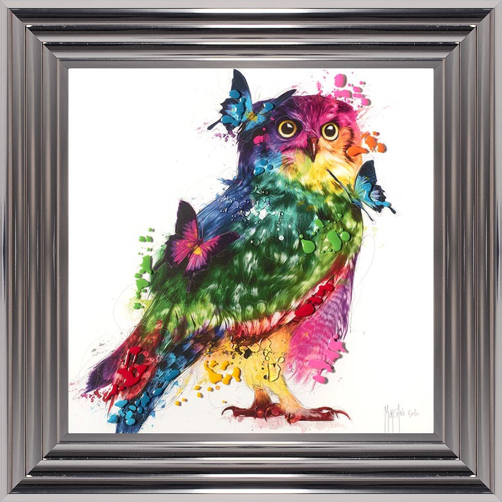La Chouette Owl Framed Wall Art