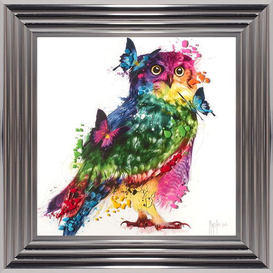 La Chouette Owl Framed Wall Art