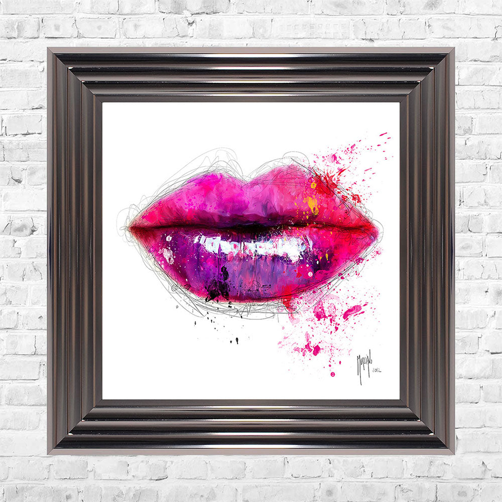 Colours Of Kiss Framed Wall Art