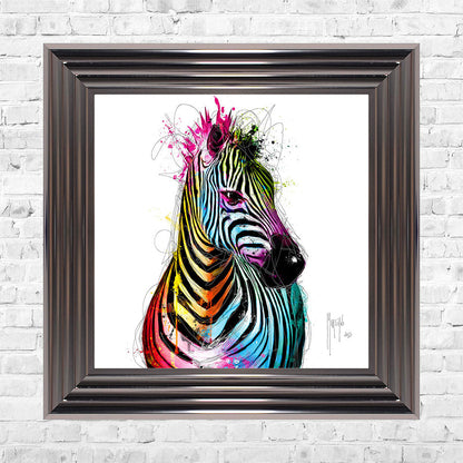 Zebra Framed Wall Art