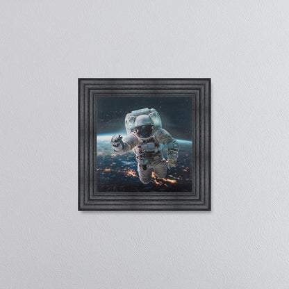 Spaceman Framed Wall Art