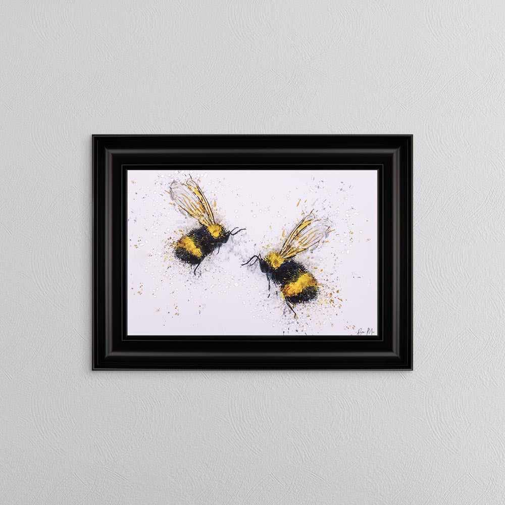 Bee Love Framed Wall Art