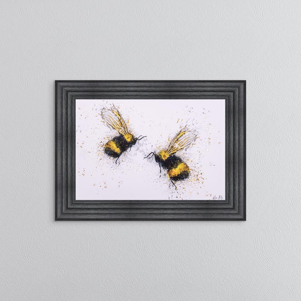 Bee Love Framed Wall Art