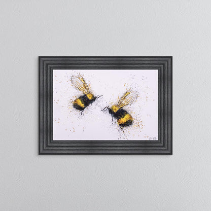 Bee Love Framed Wall Art