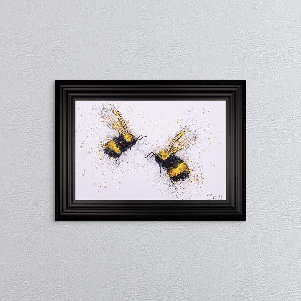 Bee Love Framed Wall Art