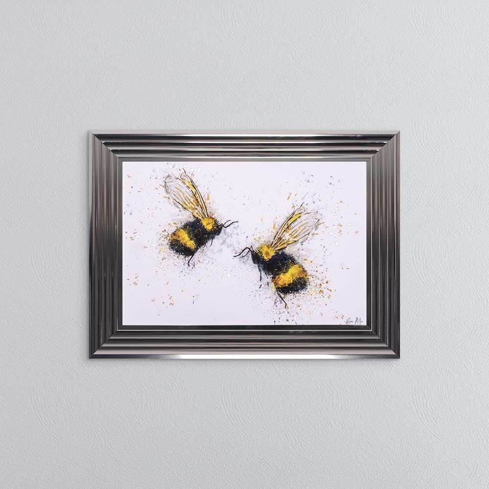 Bee Love Framed Wall Art