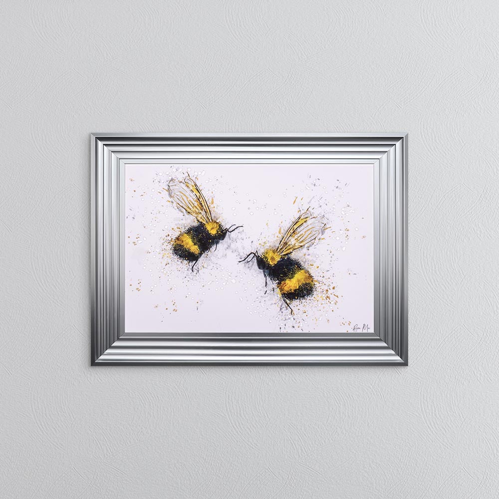 Bee Love Framed Wall Art