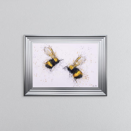 Bee Love Framed Wall Art
