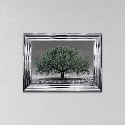 Emerald Cherry Tree Framed Wall Art