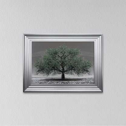 Emerald Cherry Tree Framed Wall Art