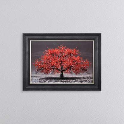 Red Cherry Tree Framed Wall Art