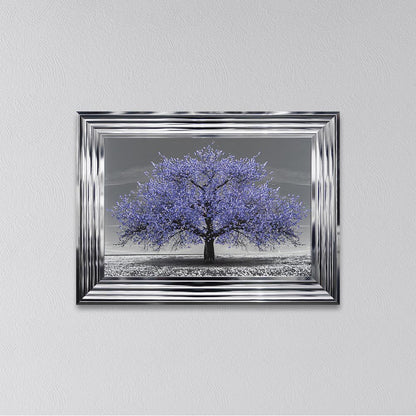 Very Peri Cherry Tree Framed Wall Art