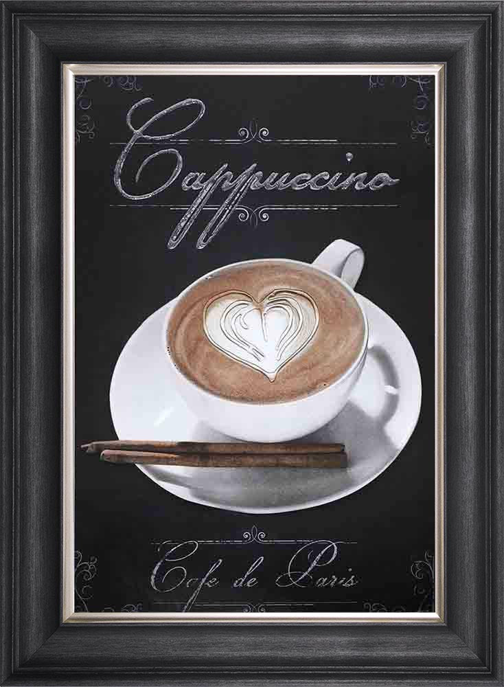Cappuccino Framed Wall Art
