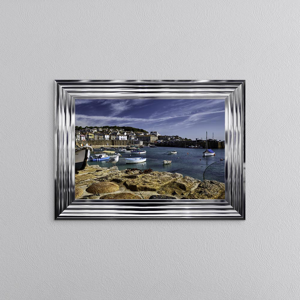 Mousehole Harbour Framed Wall Art