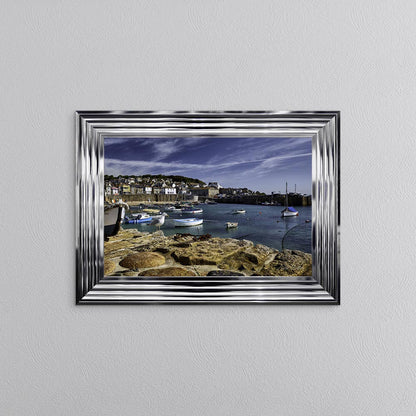 Mousehole Harbour Framed Wall Art