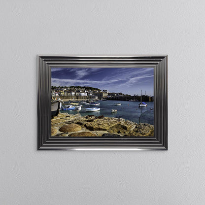 Mousehole Harbour Framed Wall Art