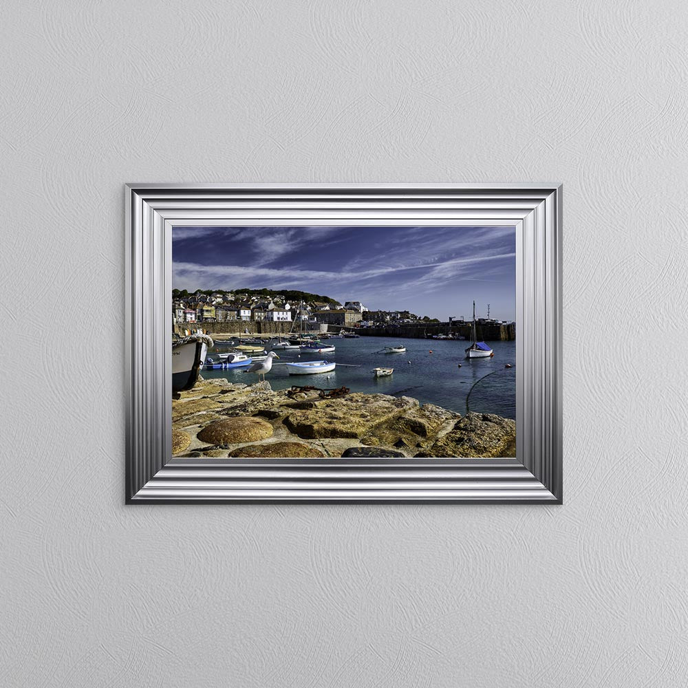 Mousehole Harbour Framed Wall Art