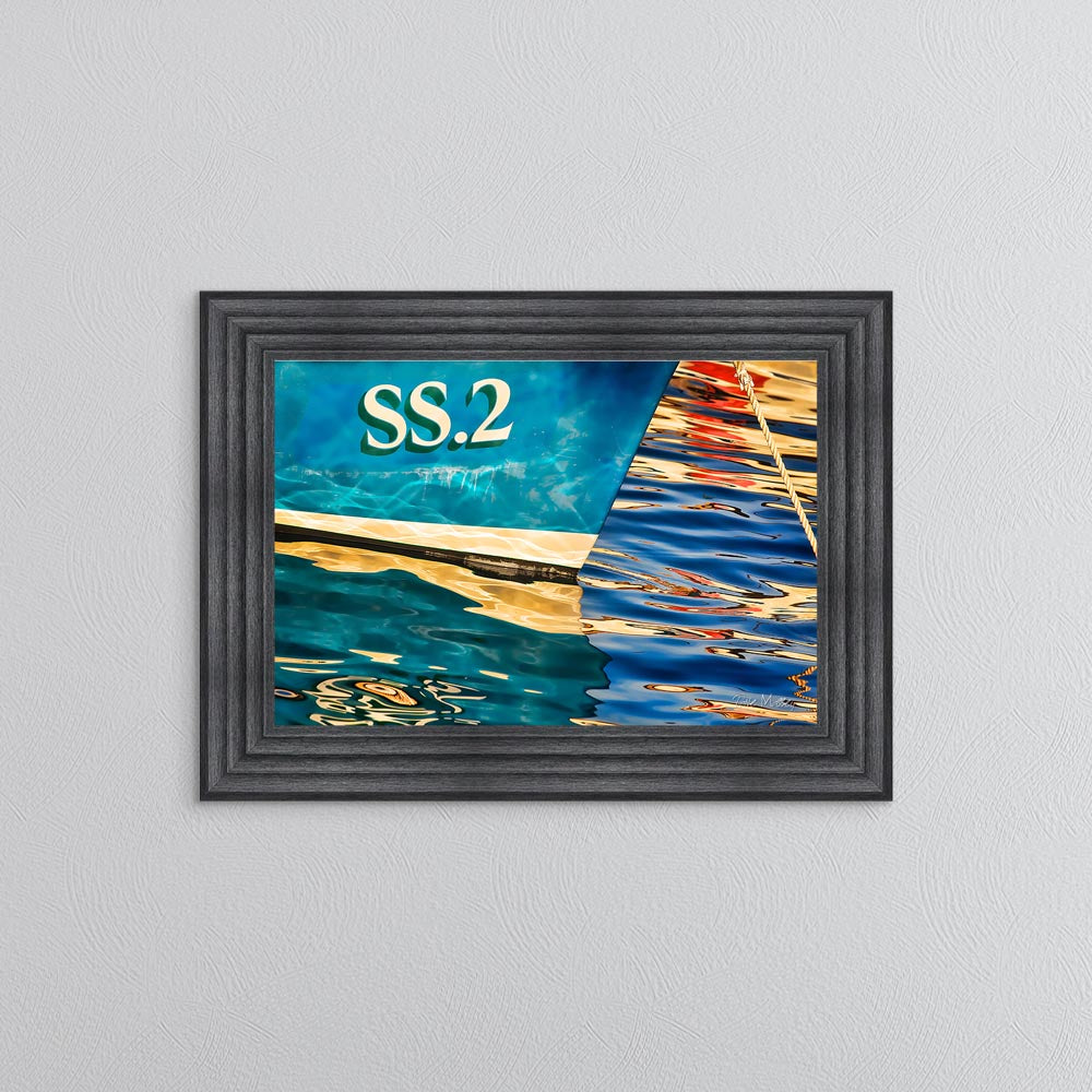 St Ives Watercolour Framed Wall Art